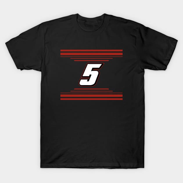 Anthony Alfredo #5 2024 NASCAR Design T-Shirt by AR Designs 